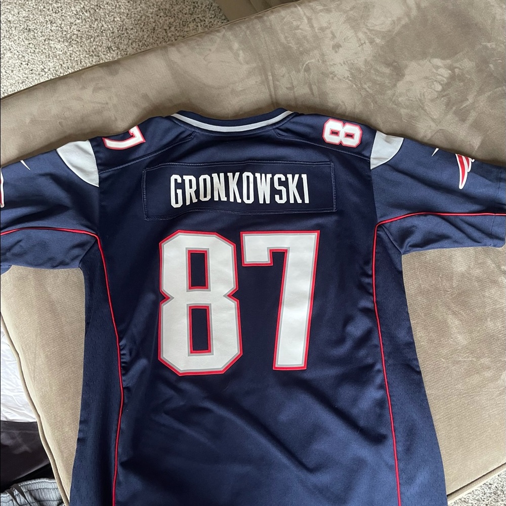 Gronkowski Nike Patriots Jersey